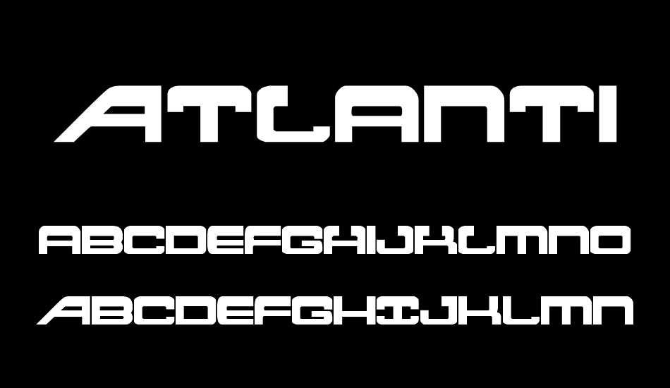 Atlantia font