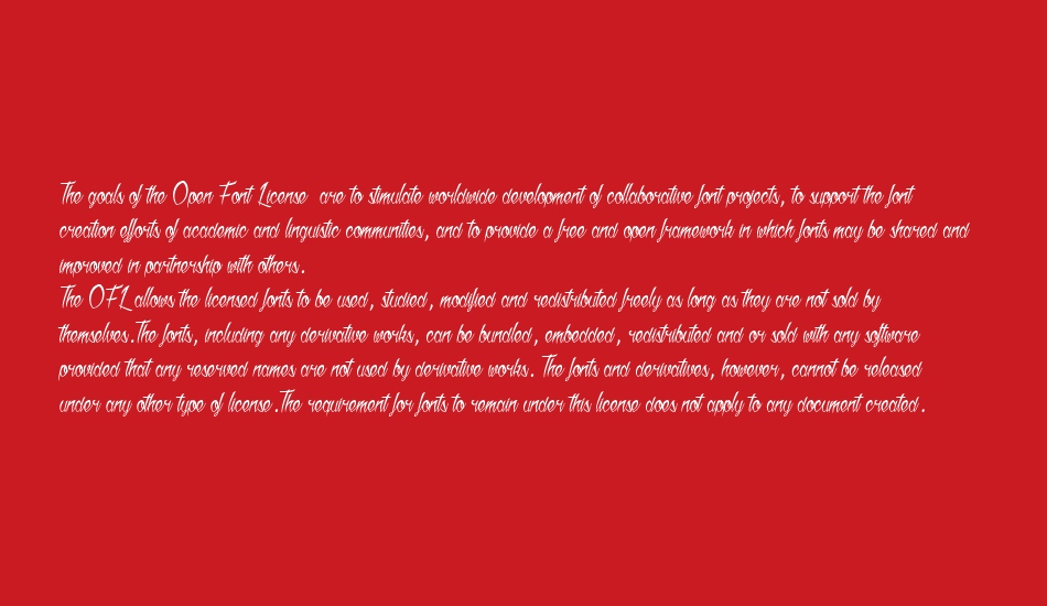 Atlantic Mail font 1