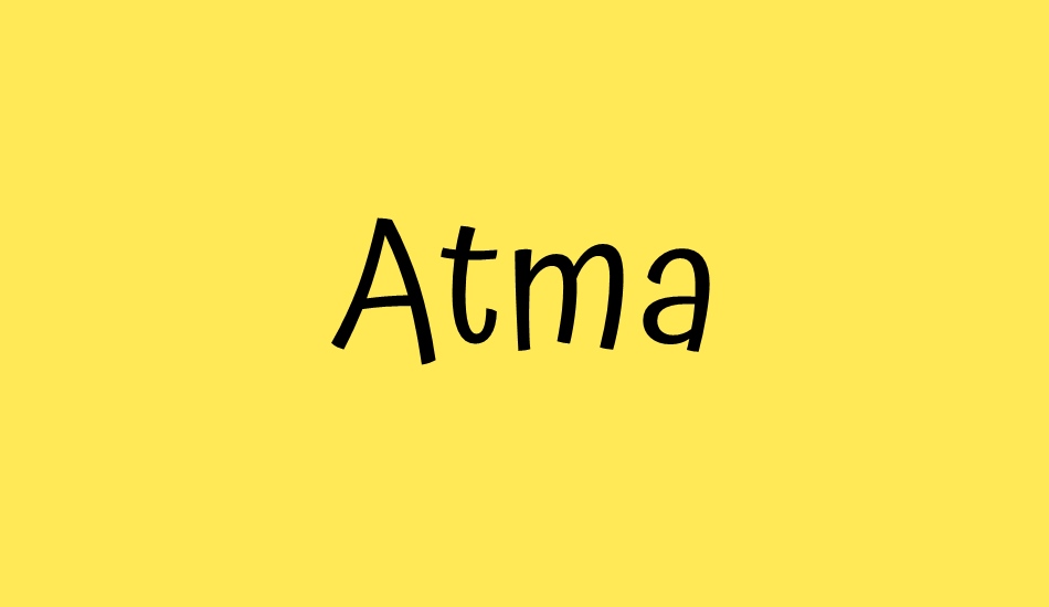 atma font big