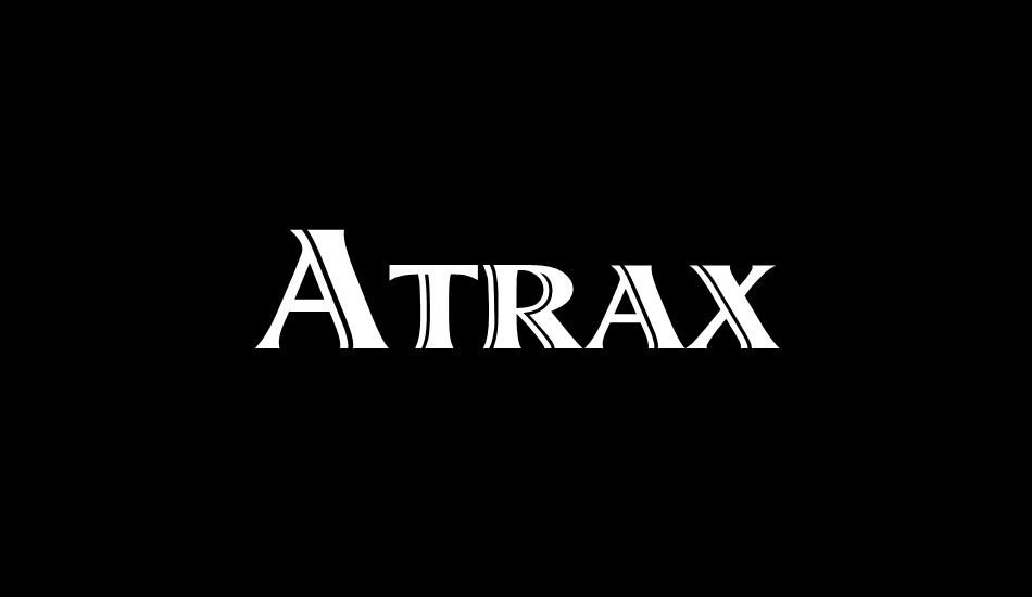 Atrax font big