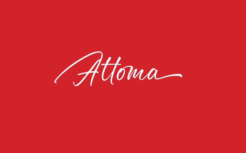 Attoma font big