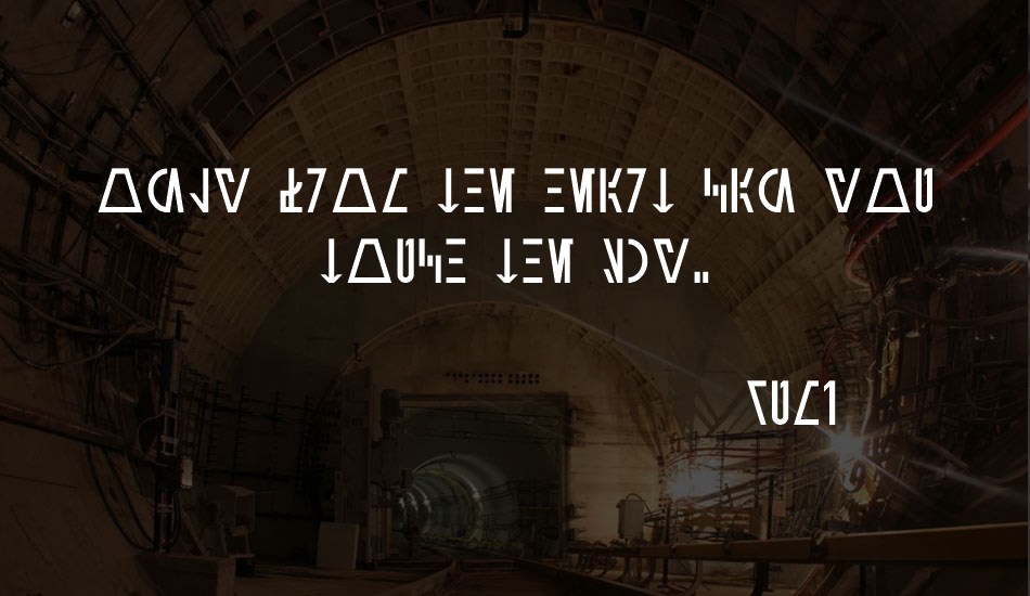 Aurebesh Cantina font text