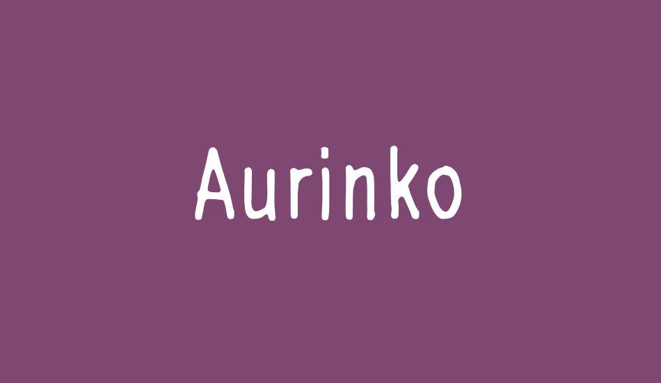 Aurinko font big