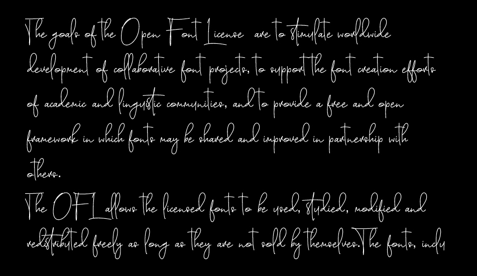 Austin Pen font 1