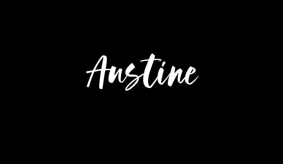 Austine Demo font big