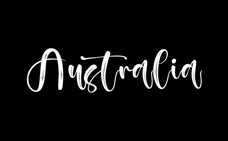 Australia Beauty font big