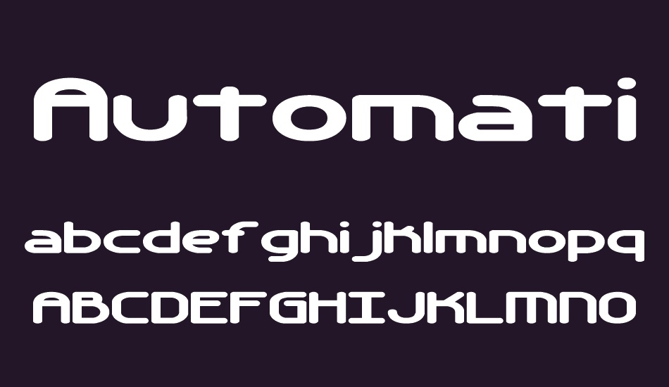 Automatica BRK font