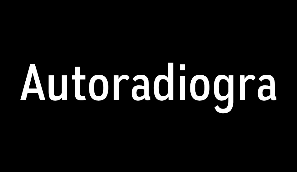 Autoradiographic Rg font big