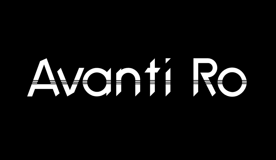 Avanti Romero font big