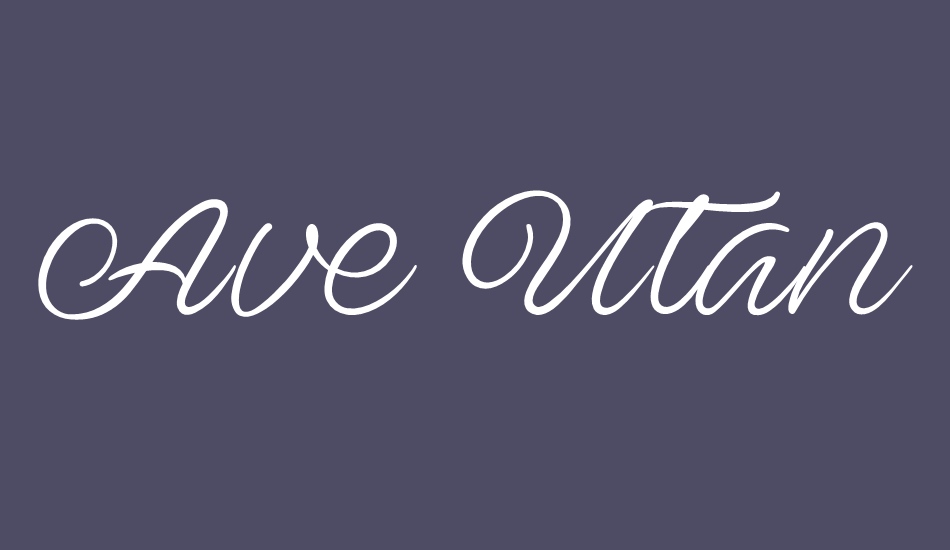 ave-utan-personal-use-only font big