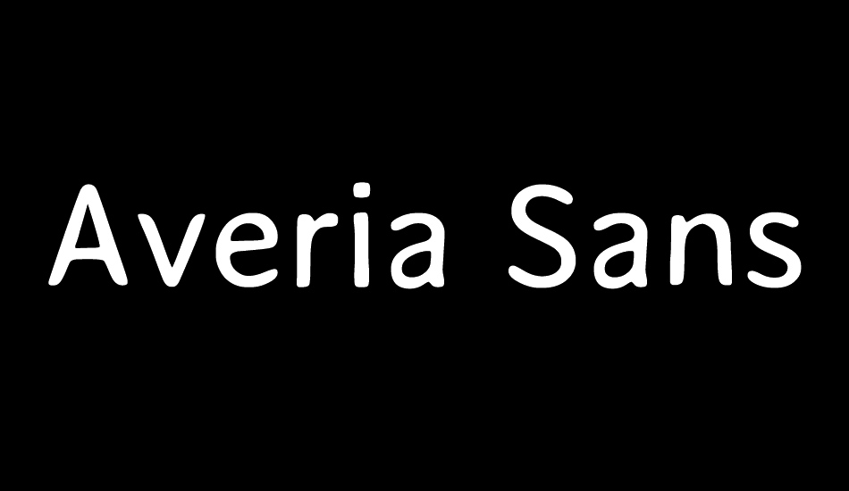 Averia Sans font big