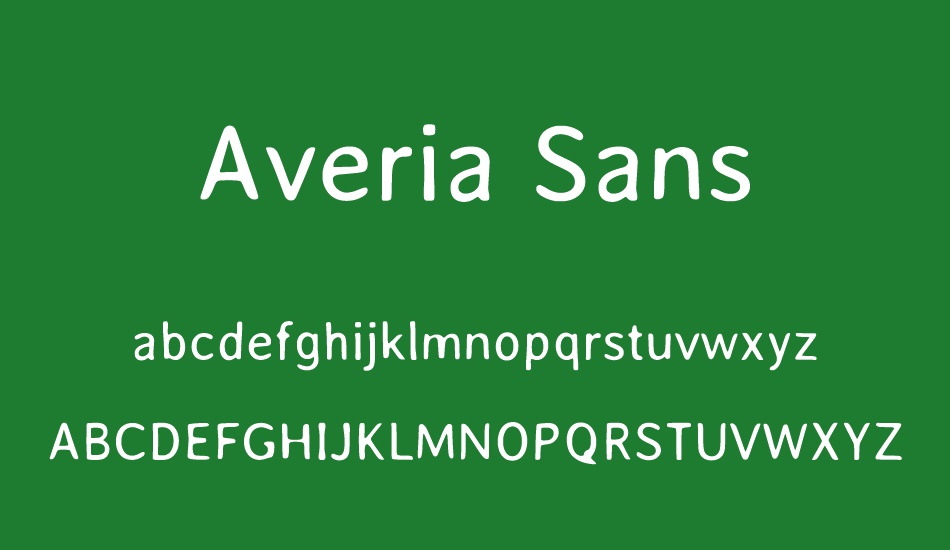 Averia Sans font