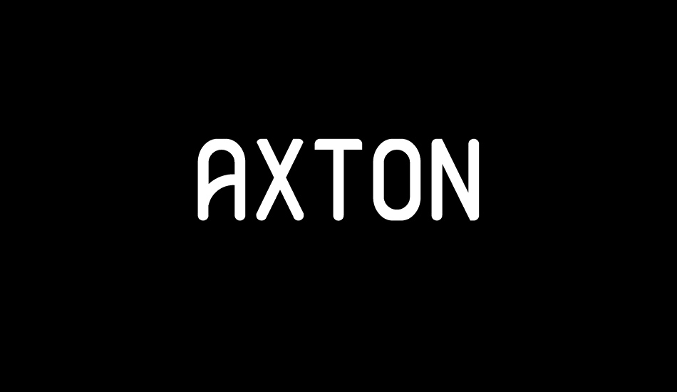 AXTON font big