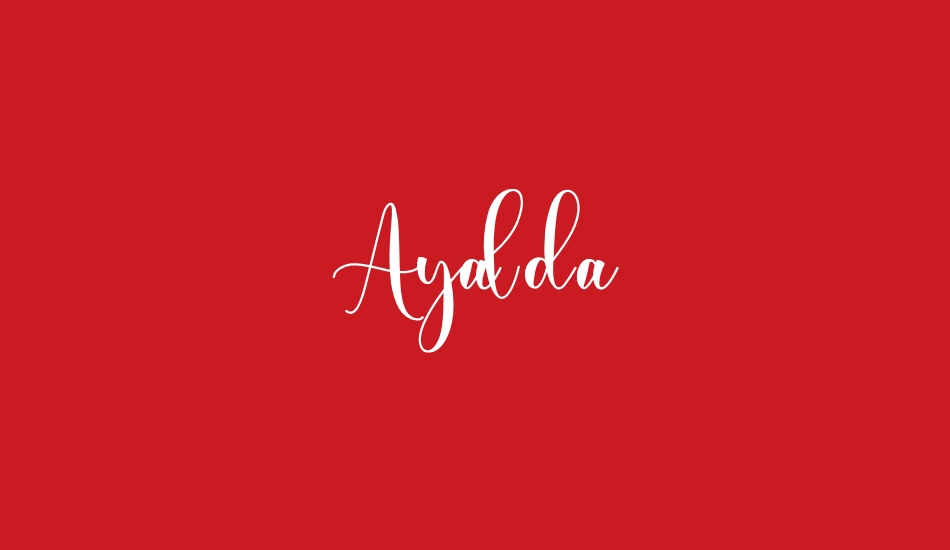 ayalda font big