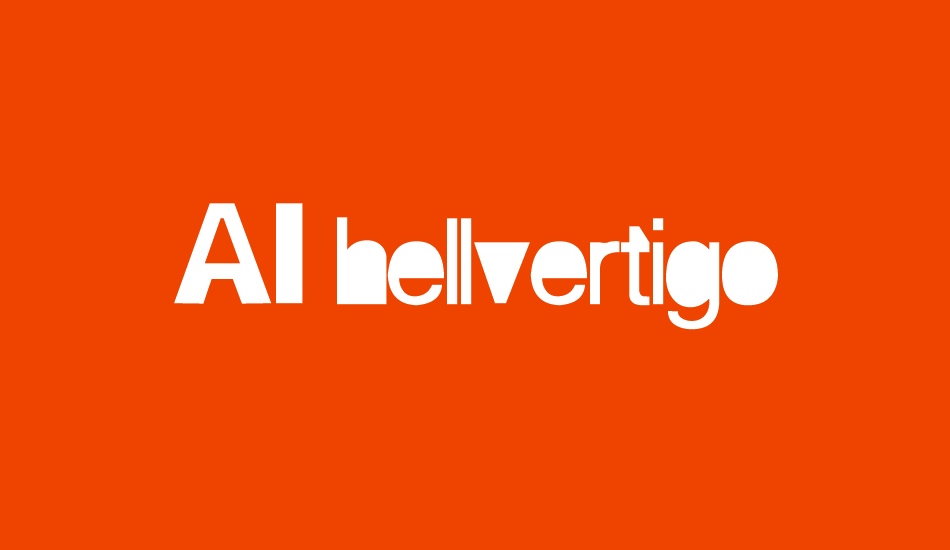 AI hellvertigo font big