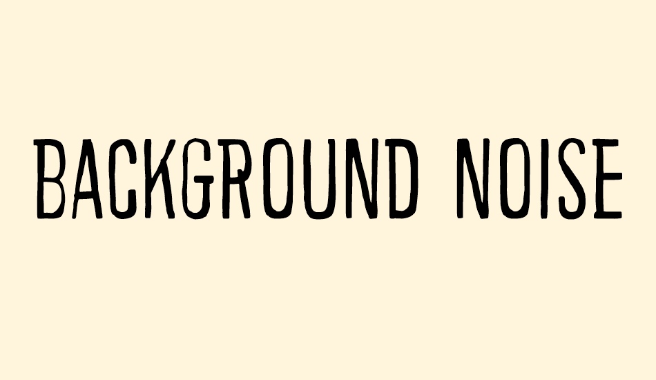 background-noise font big