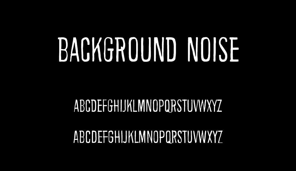 background-noise font