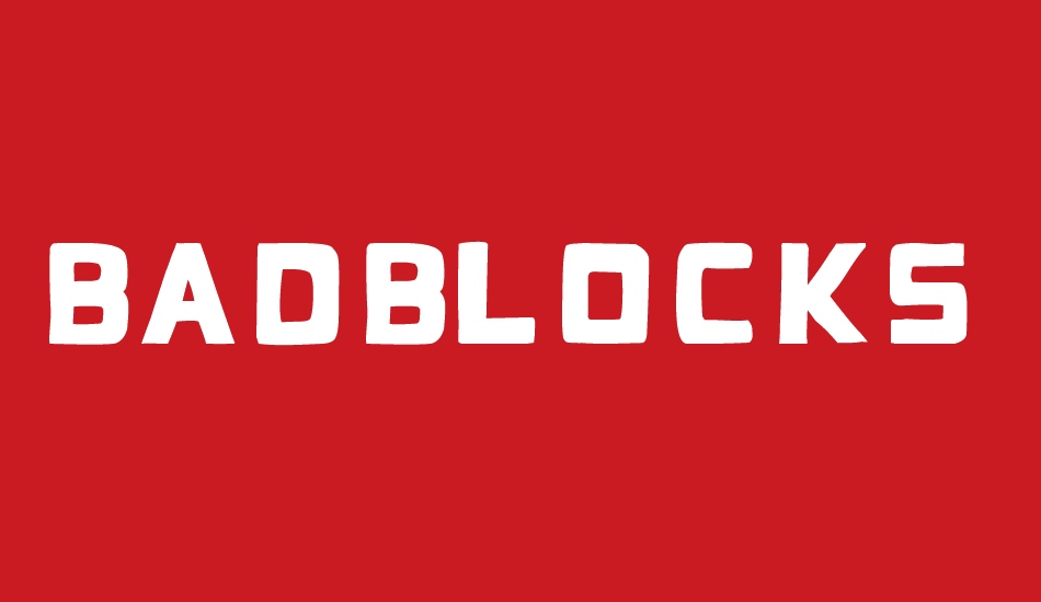 BadBlocks TT font big