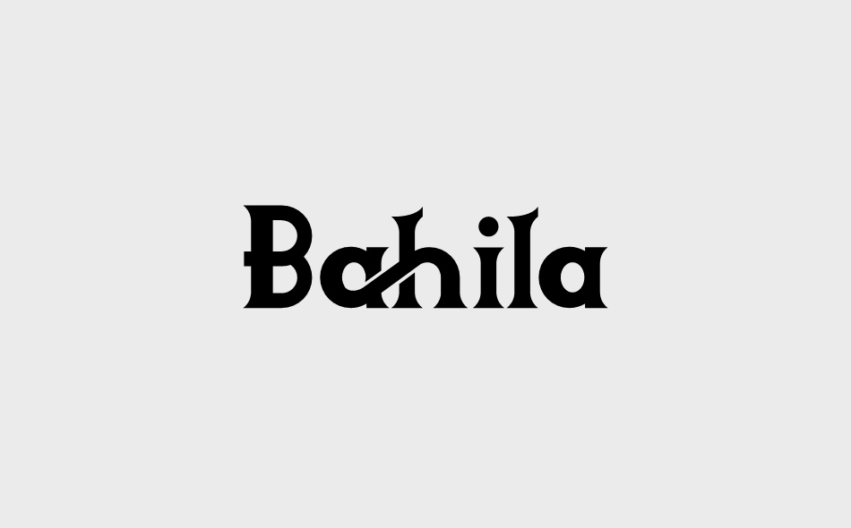 Bahila font big