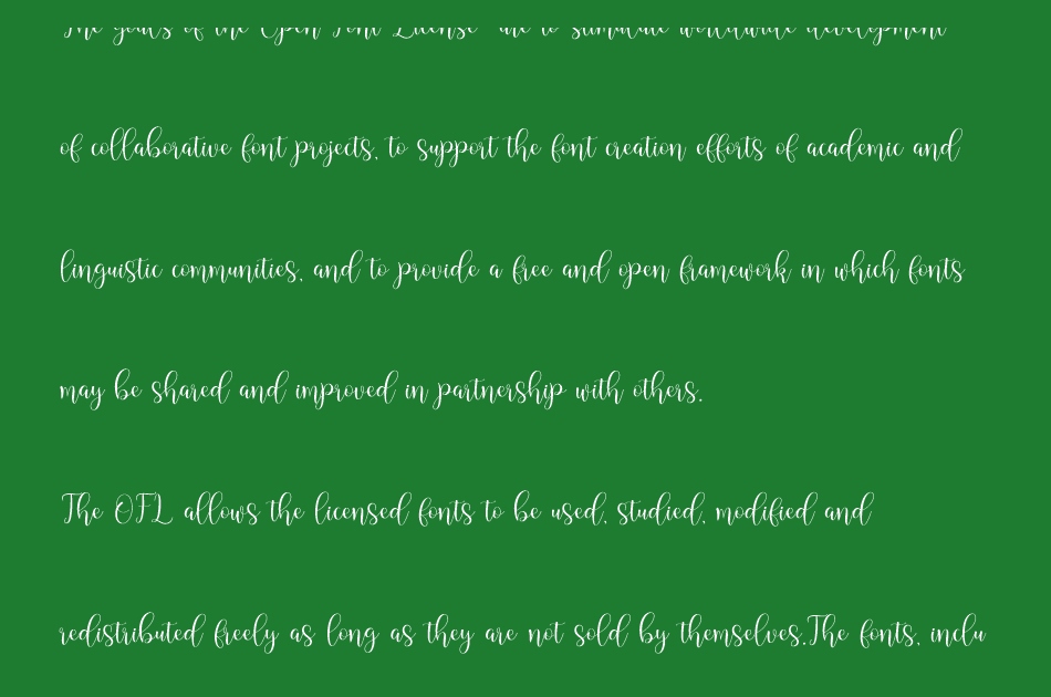 Bakquila font 1
