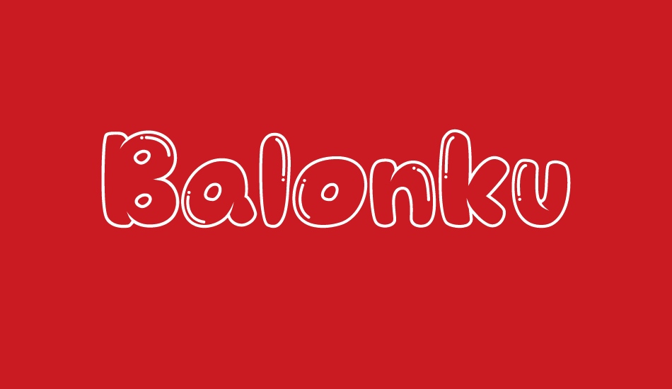 Balonku font big
