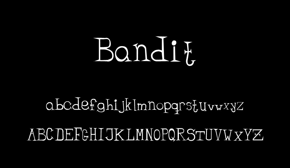 Bandit font