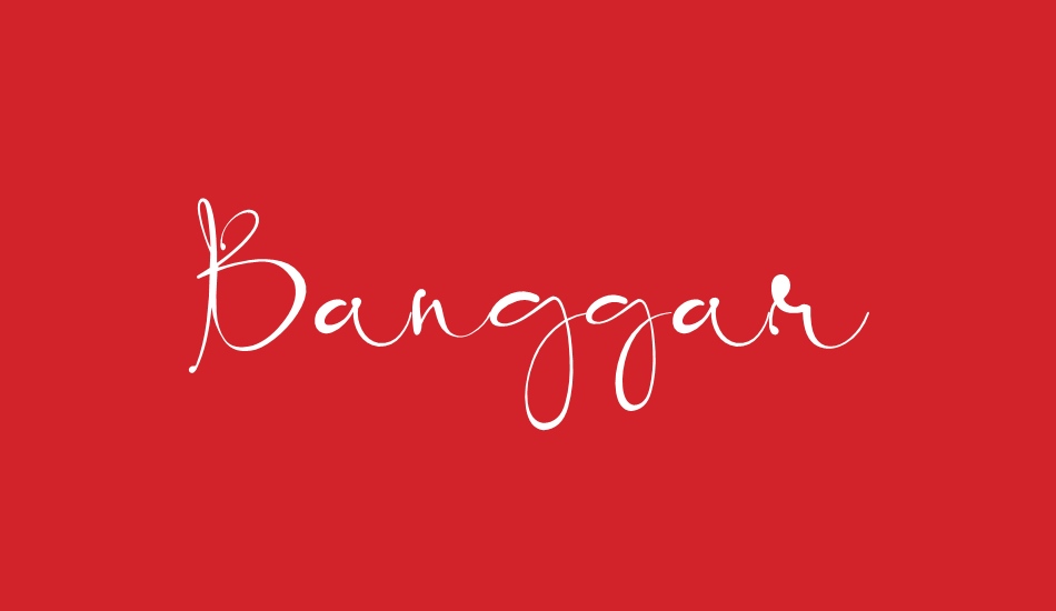 Banggar font big