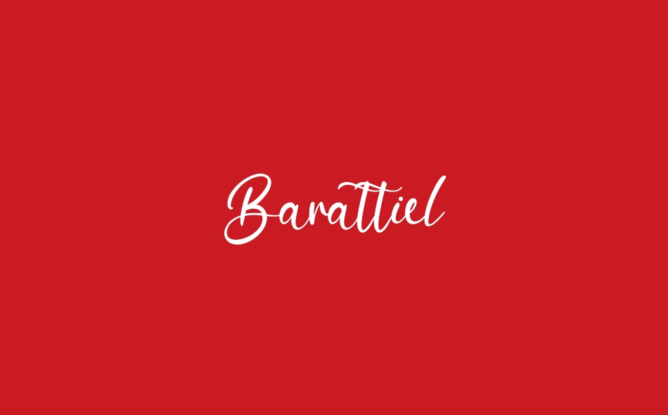 Barattiel font big