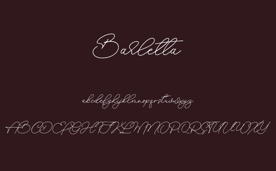 Barletta font