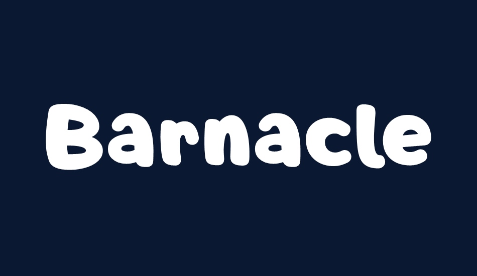 Barnacle Boy font big