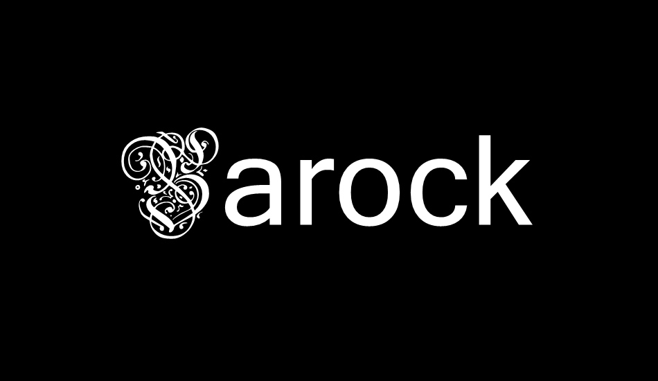 Barock font big