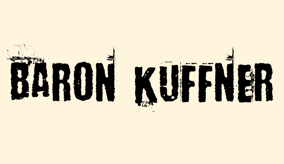 baron-kuffner font big