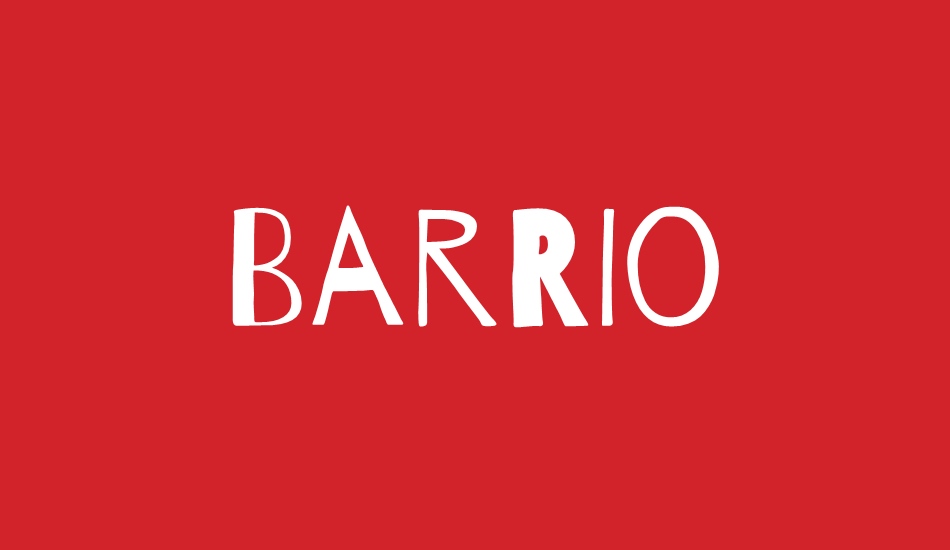 Barrio font big