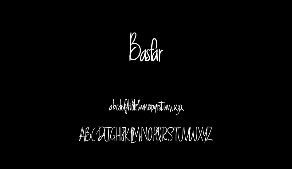 Basfar font