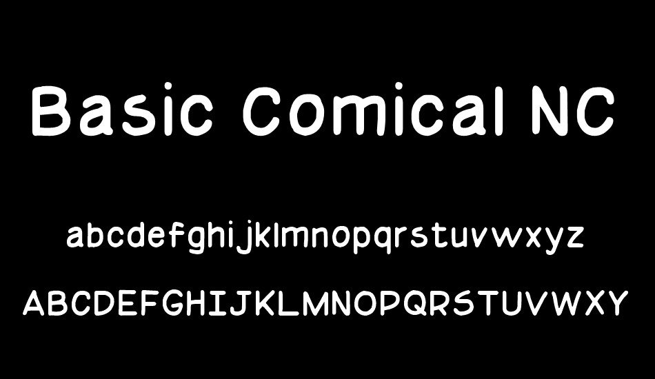 Basic Comical NC font