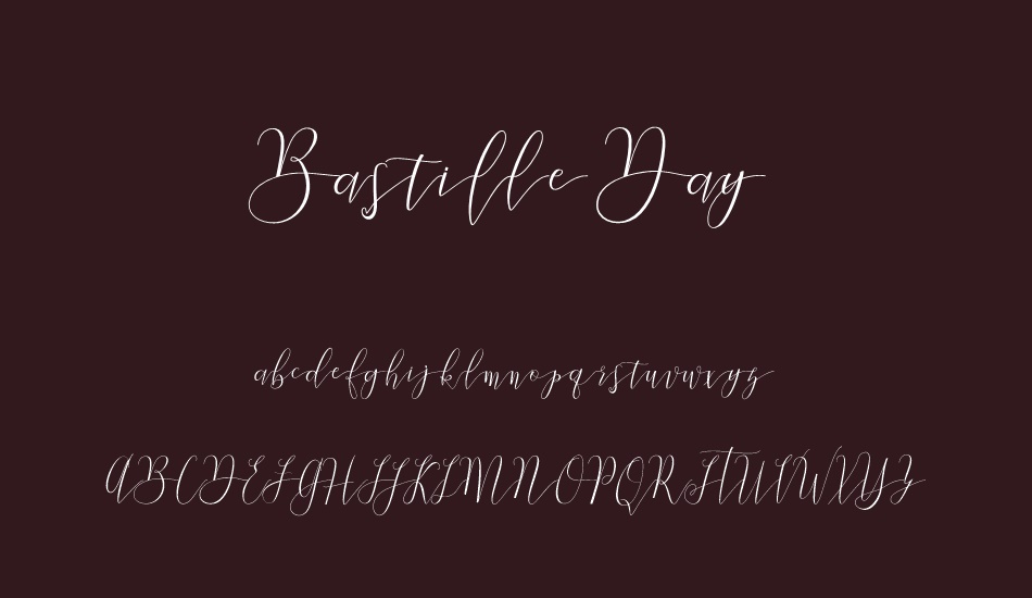 Bastille Day Free font