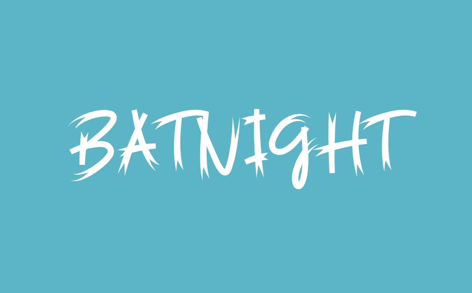 Batnight font big