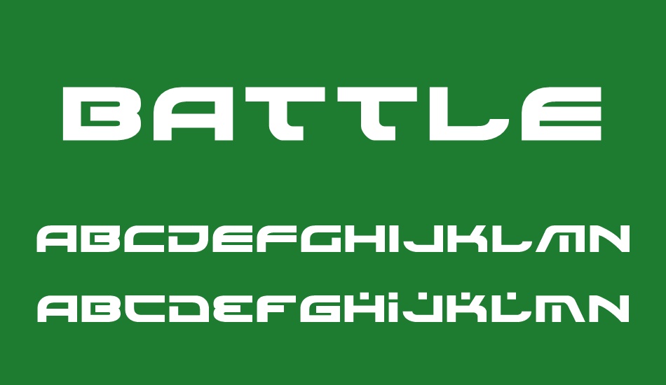 Battlefield font