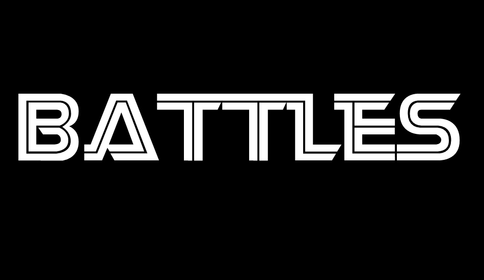 Battlestar font big