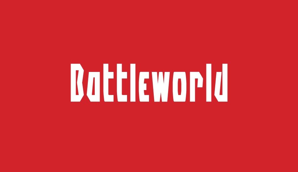 Battleworld font big