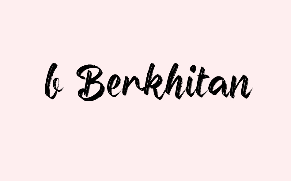 b Berkhitan font big