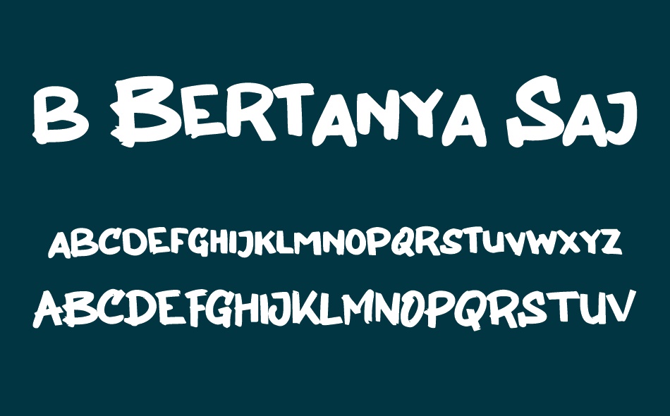 b Bertanya Saja font