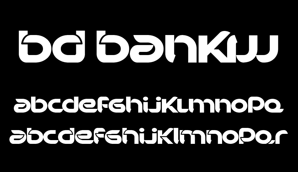 BD Bankwell font