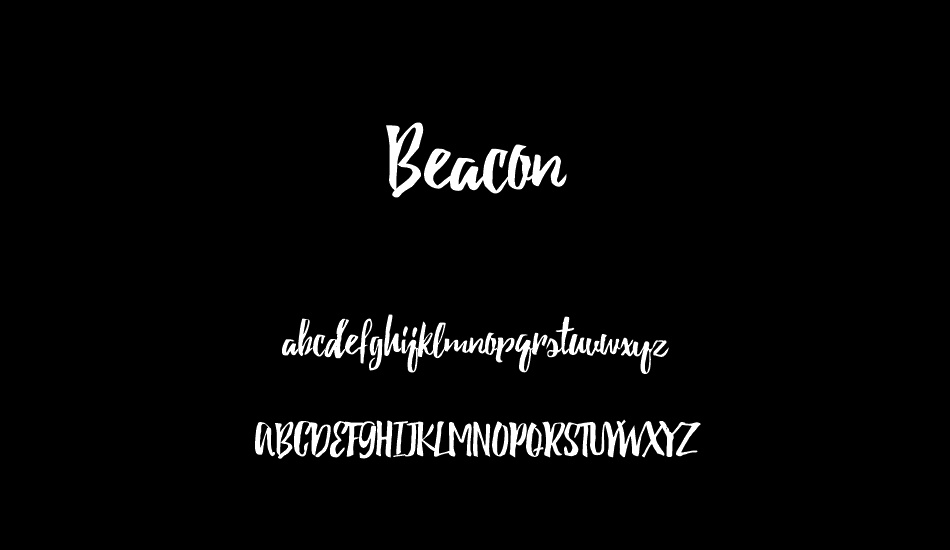 Beacon font