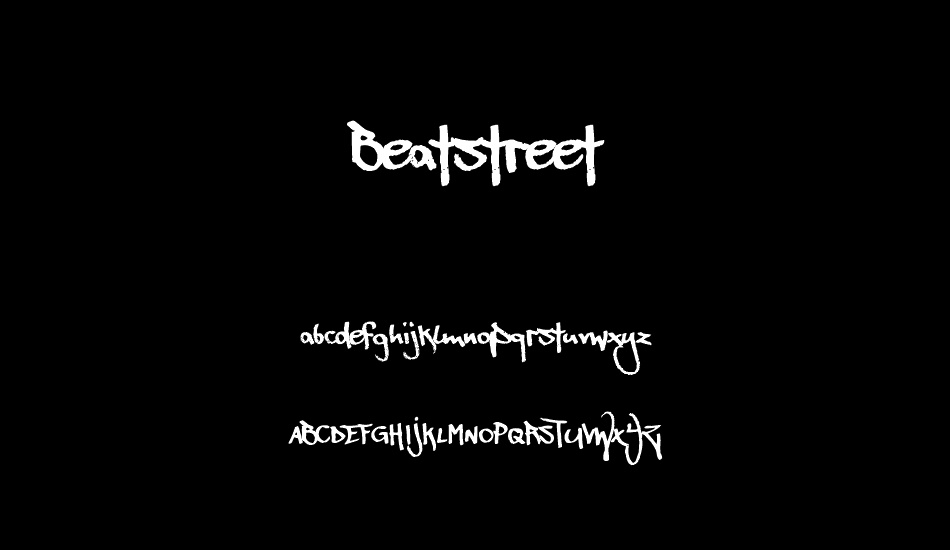 Beatstreet font
