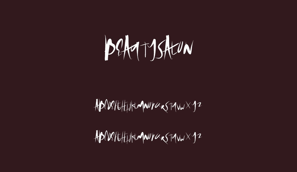 BeautySalon font