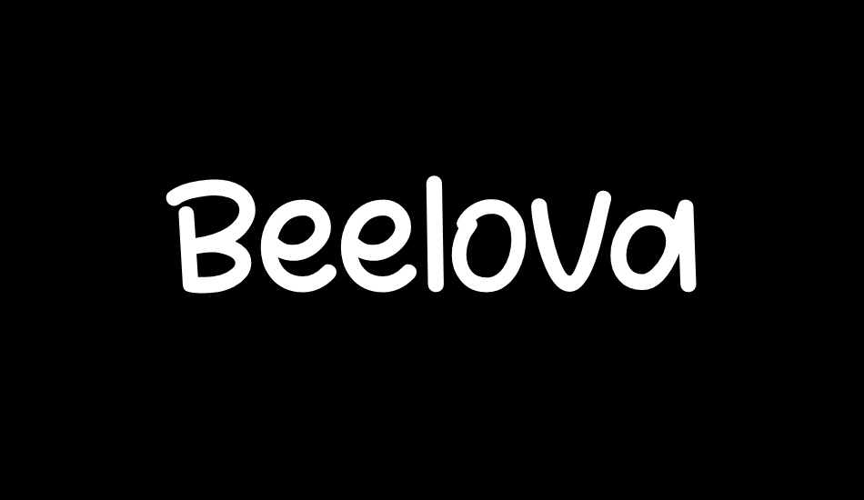 Beelova font big