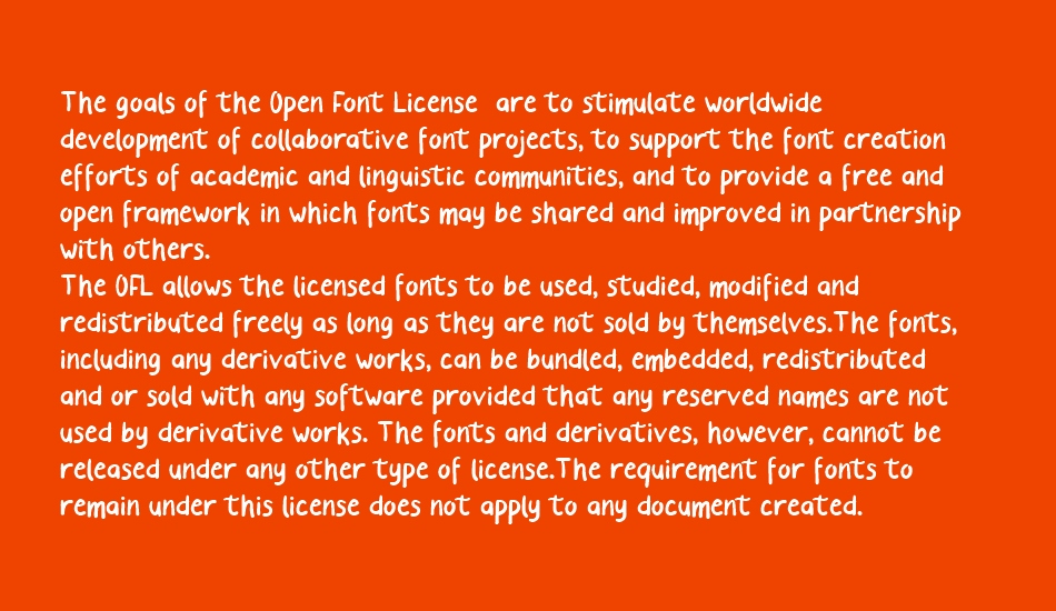 Beliday font 1