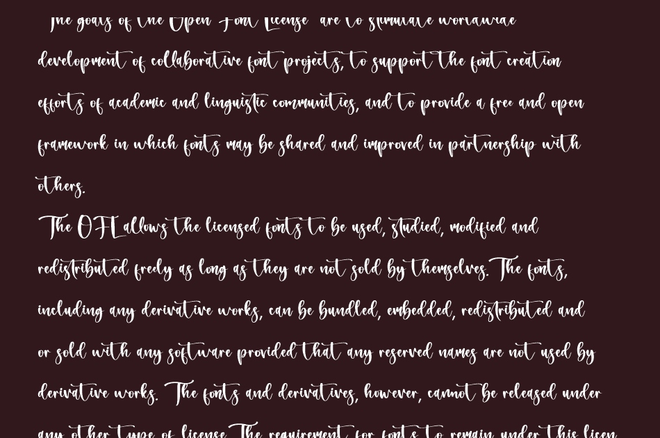 Belistica Beauty font 1