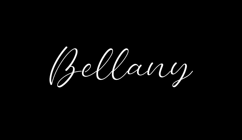 bellany font big